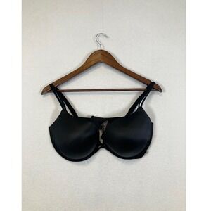 Victoria's Secret Very Sexy Push-Up Bra 36DDD Black Underwire Adjustable Straps